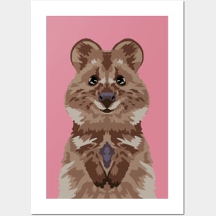 Smile - Quokka Posters and Art